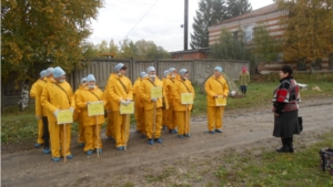 В Порецком районе прошла командно-штабная тренировка