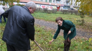 Администрация города приняла участие в проведении Дня дерева