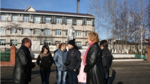 Делегация Чебоксарского детского дома в Яльчикском районе