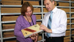 Национальную библиотеку посетила заместитель генерального директора Российской книжной палаты