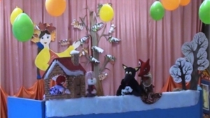 В рамках Всемирного дня ребенка кукольный театр в гостях в детском саде "Аленушка"