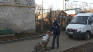 Дворовые территории Аликовского района в центре внимания Дорожной лаборатории