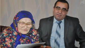 90 летие отметила вдова участника войны