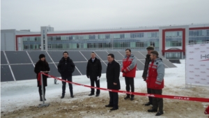 Собственная солнечная электростанция ООО «Хевел» начала свою работу
