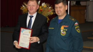 Государственные награды Чувашской Республики особо отличившимся сотрудникам