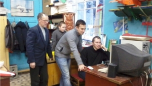 Боевой командир Иванов Сергей в гостях в Ядринском Доме детского творчества