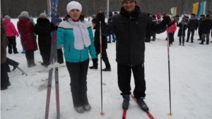 Команда Шемуршинского лесничества приняла участие в лыжной эстафете, организованной в рамках декады спорта и здоровья
