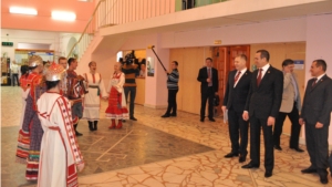 Глава Чувашской Республики посетил Чувашский государственный институт культуры и искусств