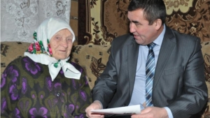 95 летие отметила вдова участника войны, жительница д.С.Котяково