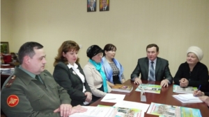 Председатель  комитета солдатских матерей Чувашской Республики Лариса Егорова посетила Ядринский район
