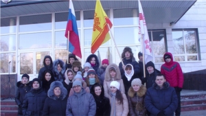 В честь Дня российского студенчества в ЧГУ им. И.Н. Ульянова состоялось массовое спортивно-развлекательное представление