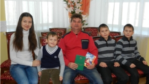 В семье Маркидановых из деревни Казаково родился девятый ребёнок