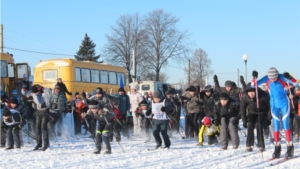 Более 4 тысяч любителей спорта приняли участие в «Лыжне России» в Цивильском районе