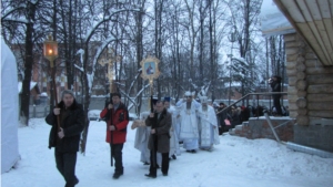 Сегодня состоялось освящение храма в честь иконы Божией Матери «Скоропослушница» в Московском районе г. Чебоксары