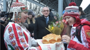 Встреча Е.Муратовой с Олимпийских игр