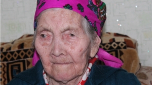 95 лет Семеновой Е.Е. (дер. Малые Чаки)