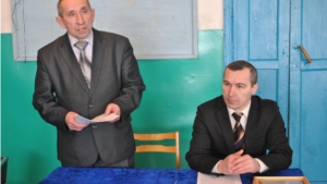 Отчет главы Шемуршинского сельского поселения перед жителями д.Андреевка