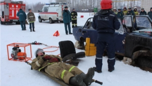 Республиканские соревнования аварийно-спасательных команд при ликвидации последствий дорожно-транспортных происшествий