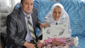 90-летний юбилей в д.Татарские Сугуты