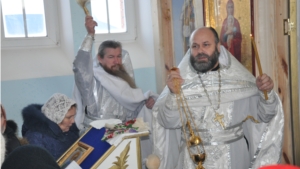Освящение нового храма в селе Батырево