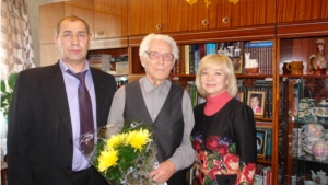 89-ый день рождения отмечает Почётный гражданин Шумерлинского района В.К.  Симсов.