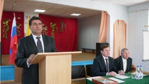Зинон Салтыков отчитался о прделанной работе перед жителями Малокарачкинского сельского поселения
