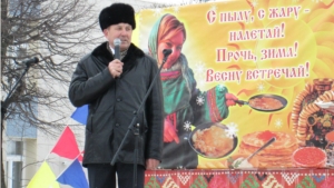 "Проводы зимы" в с. Яльчики. Часть 1