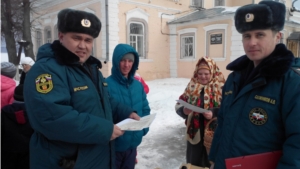 Встречи с населением по пожарной безопсаности и правилах поведения на воде в весенний период