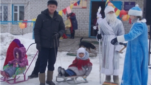 В д. Большие Бикшихи праздник -  "Масленица наша, нет тебя краше!"