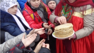 В ТОС Московского района г. Чебоксары попрощались с зимой и встретили весну