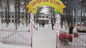 Масленица в детском парке