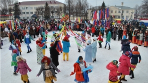 Праздничные гуляния в Шемурше