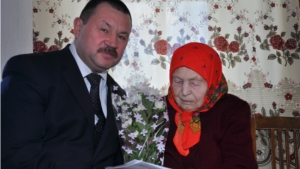 Жительнице л.Нижнее Турмышево исполнилось 90 лет