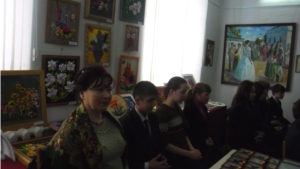 В районном художественно-краеведческом музее состоялась встреча учащихся  с ядринской поэтессой Натальей Мазюковой