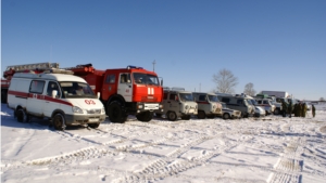 20.03.2014 г.  Командно-штабная тренировка  в г. Цивильск