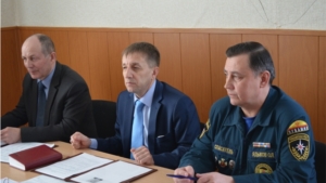 Мариинско-Посадский район: состоялось заседание противопаводковой комиссии района