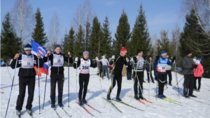 Лыжные гонки, посвященные первому мастеру спорта СССР  среди женщин М.М.Гущиной, прошли в с.Балдаево