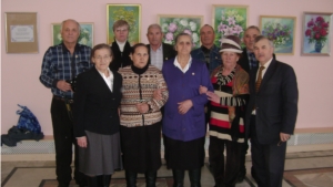 Представители Козловского района на торжественном собрании ветеранов, работавших на целине