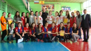 Первенство Урмарского района по волейболу среди девушек