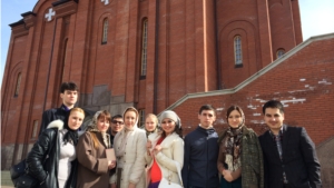 Студенты посетили Свято-Троицкий мужской монастырь г. Алатырь