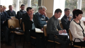 Очередное совещание с главами поселений Ядринского района