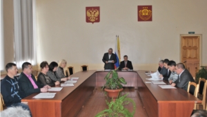 Заседание Шемуршинского районного Собрания депутатов