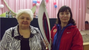 Олимпийский урок с олимпийским задором в Ядринском районе провела заслуженный мастер спорта СССР Алина Иванова
