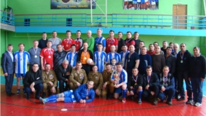 Открытый турнир Урмарского района по мини-футболу среди ветеранов 40 лет и старше