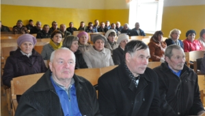 Встреча с населением Б.Чеменевского сельского поселения