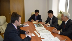 Встреча с представителями ООО «Внешнеэкономической строительной корпорации провинции Аньхой» Китайской Народной Республики