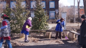 Городские апрельские субботники стали уже доброй традицией