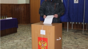 Мариинско-Посадский район: ход голосования на 14 часов