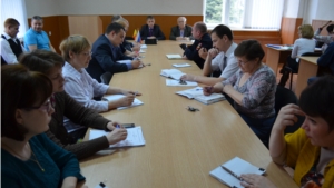 На еженедельной планерке в администрации Мариинско-Посадского района обсудили актуальные вопросы