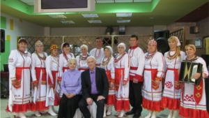 Почетный гражданин Цивильского района Николай Данилович Григорьев принимал поздравления от земляков